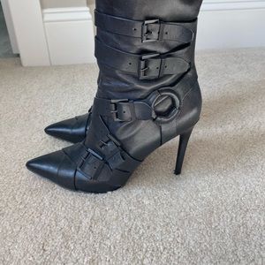 Black booties